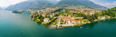 Isola Comacina - Como Gölü (It) - Havadan görünüm