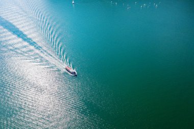 Yolcu feribot - havadan görünümü