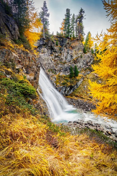 Montanha Alta Paisagem Outono — Fotografia de Stock