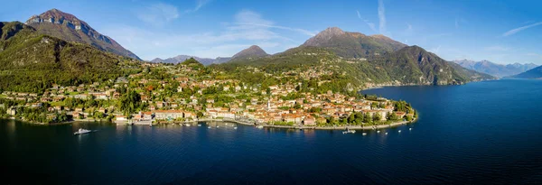 Menaggio Comomeer Panoramisch Uitzicht Vanuit Lucht — Stockfoto