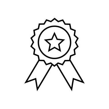 madalyon, ödül simgesi tasarım vektörü