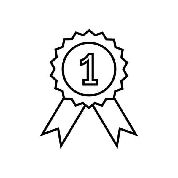 madalyon, ödül simgesi tasarım vektörü