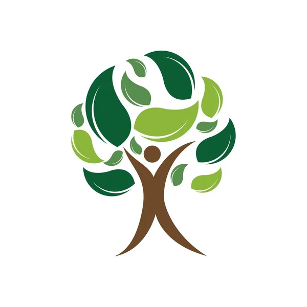 insanlar bakım logo tasarım vektör