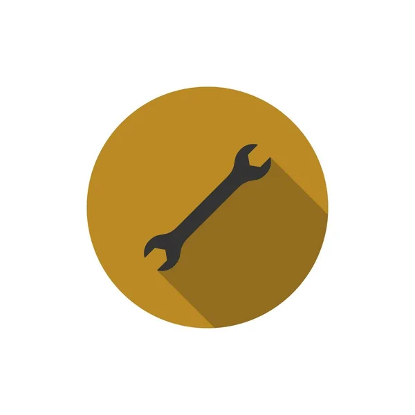 servis onarım logosu, dişli logosu tasarım vektörü