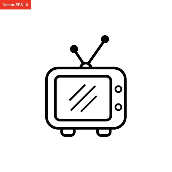 Televizyon simge vektör tasarımı