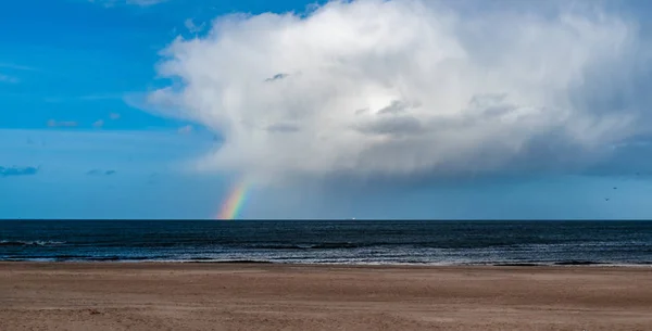 Big Cloud with Rainbow - Usedom Beach (Germany)