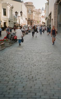 Moskova, Kuznetsky most, kaldırım taşı