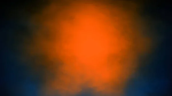 Καμβά Θαμπάδα Πορτοκαλί Μπλε Ομίχλη Καπνού Αφηρημένη Ταπετσαρία Φόντο — Φωτογραφία Αρχείου