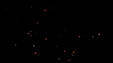 Siyah arka plan, karanlık doku patlama hareket toz sprey üzerine izole etkisi toz enkaz ateş