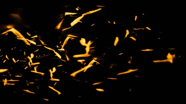 Пылевые Обломки Выделенные Черном Фоне Распыление Порошкового Движения Темной Текстуре — стоковое фото
