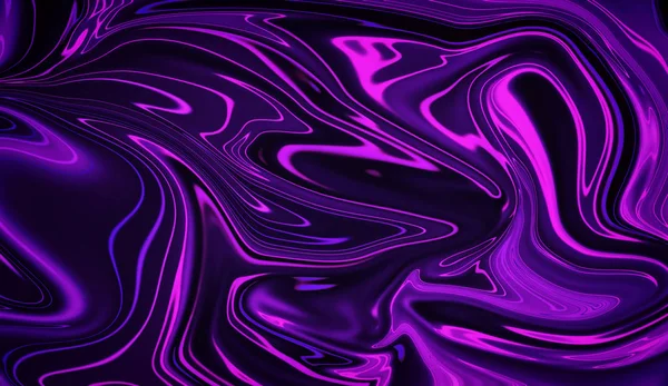 作品やプリントを作成するための抽象的な紫液渦巻き模様のパターン — ストック写真