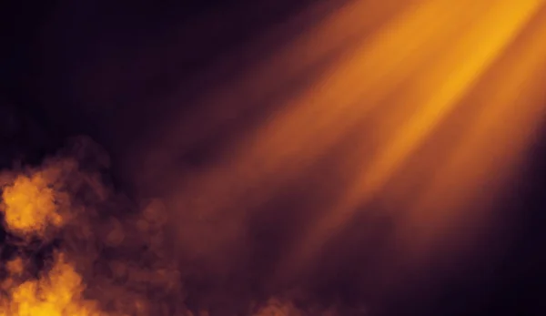 Abstrato Fumaça Fogo Chão Com Efeito Luz Iluminação Sobrepõe Textura — Fotografia de Stock