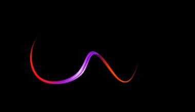 Parti, Dj, pub, kulüpleri, diskolar için renkli ses dalgaları. Ses ekolayzır teknoloji. Gösterim amacıyla hareket eden app.