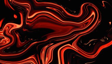 Sanat ve baskılar oluşturmak için soyut renkli llquid girdap deseni.