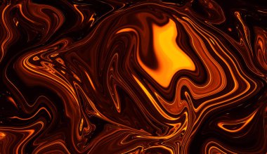 Sanat ve baskılar oluşturmak için soyut renkli llquid girdap deseni.