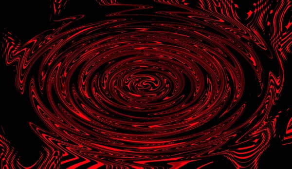 Hypnose Wirbelt Psychedelische Kunst Durcheinander Grafik Trendiger Syntwellen Wirbel Hintergrund — Stockfoto