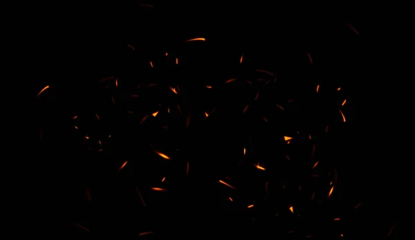 Fondo Luces Purpurina Abstracto Brillo Oscuro Fuego Partículas Luces Textura — Foto de Stock