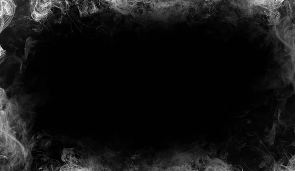 Καπνίζουν Στο Πλαίσιο Άκρες Αποτέλεσμα Για Την Ταινία Κείμενο Διάστημα — Φωτογραφία Αρχείου