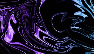 Renkli cyberpunk mermer arka plan. Sanat ve baskılar oluşturmak için sıvı dalga doku.