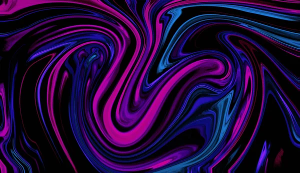 Digitale Flüssige Cyberpunk Welle Hintergrund Marmor Künstlerische Textur Für Die — Stockfoto