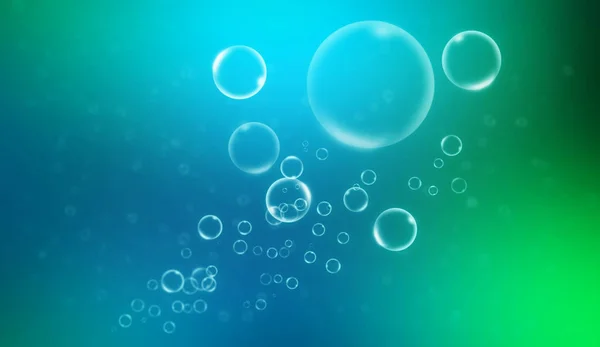 Fondo Líquido Burbuja Agua Calidad Limpia Para Fondos Modernos Diseños — Foto de Stock