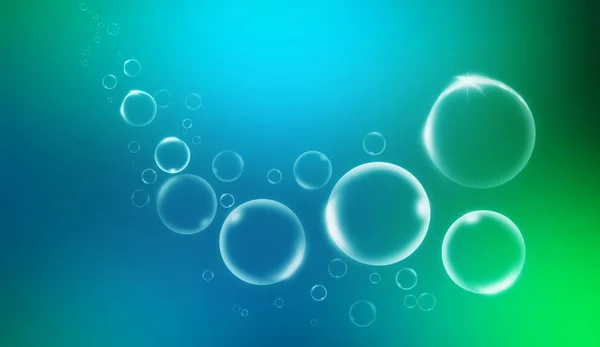 Fondo Líquido Burbuja Agua Calidad Limpia Para Fondos Modernos Diseños — Foto de Stock