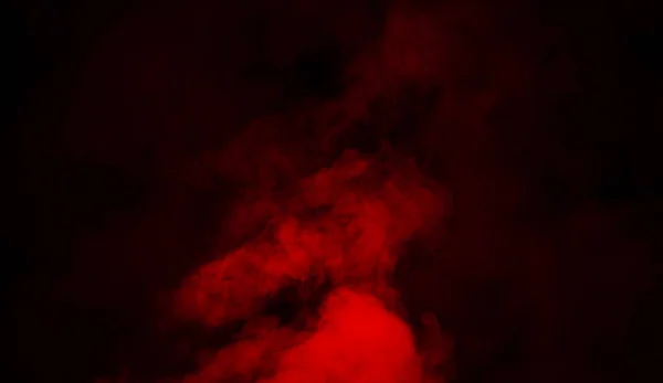 Estudio Humo Rojo Superposiciones Abstractas Textura Niebla — Foto de Stock