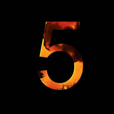 boyalı suluboya, öğeleri tasarım, 5 numaralı illüstrasyon