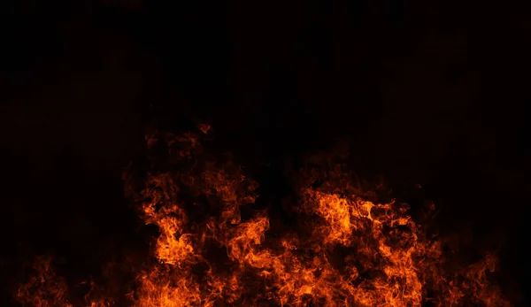 Yangın duman bir yere. Puslu arka plan. — Stok fotoğraf