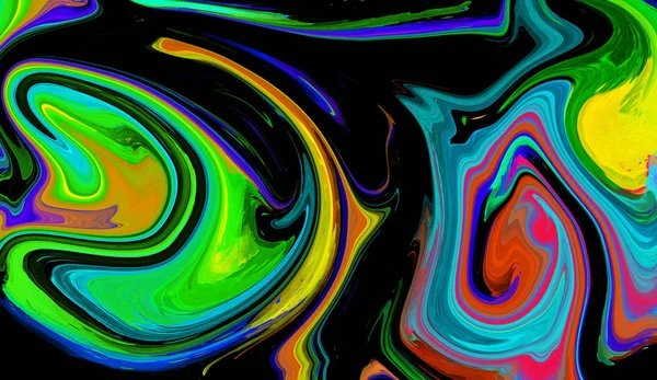 아름 다운 액체 대리석 배경입니다. 대리석 질감 원활한 배경입니다. 추상 액체 액체 효과 색상 패턴. — 스톡 사진