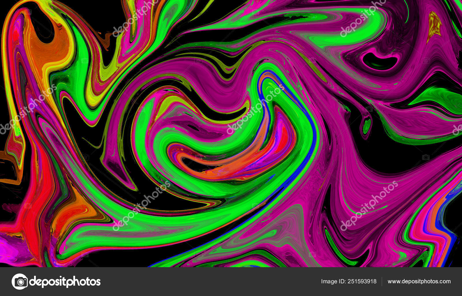 Abstract Background With Psychedelic Painting In Vivid Colors Marbleized Bright Effect With Fluid Colors Background For Wallpapers Stock Photo Image By C Getgg