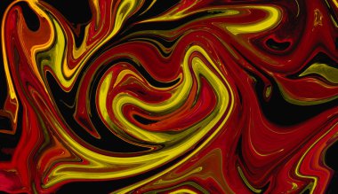 Kırmızı sıvı dalga geçmiş. Mermer sanat tasarım.