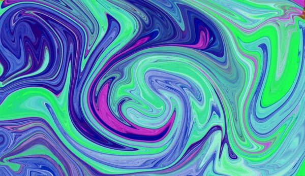 Fundo abstrato com pintura psicodélica em cores vivas. Marbleized efeito brilhante com cores fluidas para papéis de parede . — Fotografia de Stock