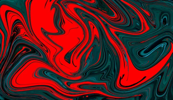 Fondo creativo abstracto digital colorido hecho de formas curvas. Textura de ilustración —  Fotos de Stock