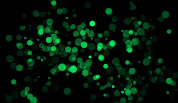 Glitzernde grüne Bokeh Vintage Lichter Hintergrund. Frohe Weihnachten und ein gutes neues Jahr Hintergrund Textur-Overlays — Stockfoto