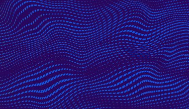 Hipnoz yarı ton psychedelic sanat. Grafik degrade trendy syntwave sıvı dalga arka plan.