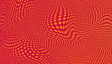 Çift tonlu arka plan soyut. Yarı ton doku. Trendy synthwave liquidgradient tasarım.