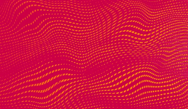 Hypnosis halftone psychedelic art . Graphic gradient trendy syntwave liquid wave background.