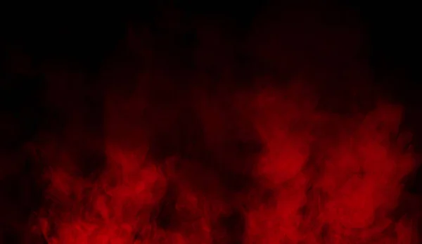 Abstract red smoke mist fog on background. Texture. Design element. — Stock Photo, Image