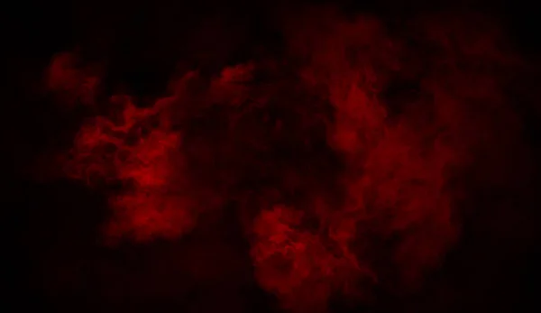 Abstract red smoke mist fog on background. Texture. Design element. — Stock Photo, Image