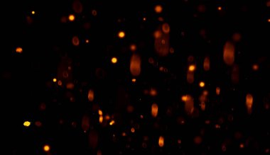 Altın soyut bokeh arka plan. gerçek toz parçacıklarının gerçek lens ile parıltılı yıldızlar. parlak ışıklar. Soyut ışıklar defocused. Merry Christmas ve yeni yıl