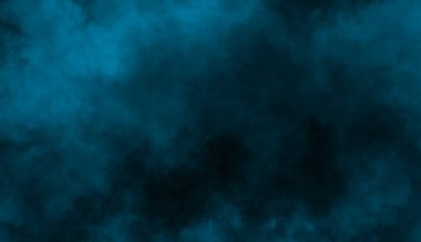 Soyut mavi duman sis sis bir arka plan üzerinde. Doku arka plan grafik ve web tasarımı için.