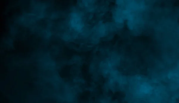 Abstract blue smoke mist fog on a background. Texture background for graphic and web design. — Stock Photo, Image