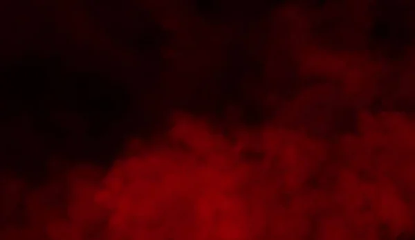 Röd rök steg studio. Abstrakta dimma textur. — Stockfoto