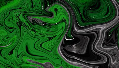 Kavisli şekillerden yapılmış renkli dijital soyut yaratıcı arka plan. Flyer, kart ve poster için çizim dokusu.