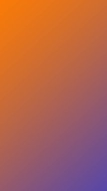 Trendy soyut degrade arka plan. Mobil ve Web için turuncu ve mavi ekran.