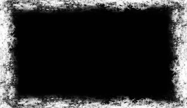 Vintage scratched grunge on isolated black background space for text — Stock Photo, Image