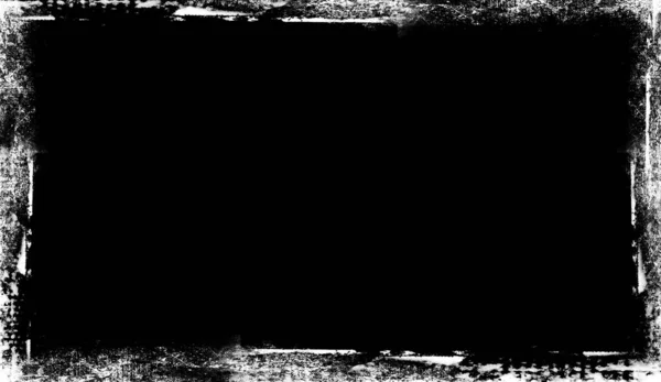 Vintage porysowany grunge na białym tle czarny przestrzeń dla tekstu — Zdjęcie stockowe