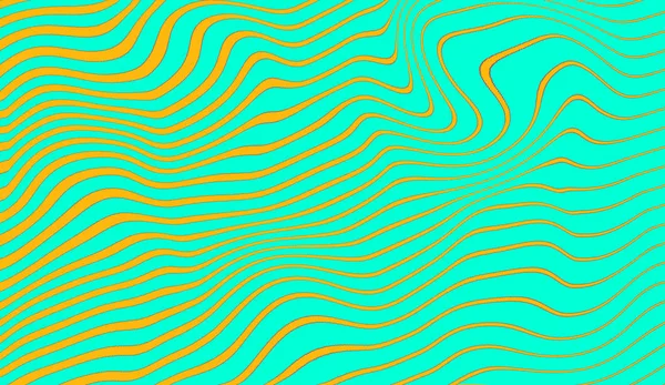 Abstraktní duplexové žluté a zelené pozadí. Textura polotónování. Návrh gradientu tekuté vlny. — Stock fotografie