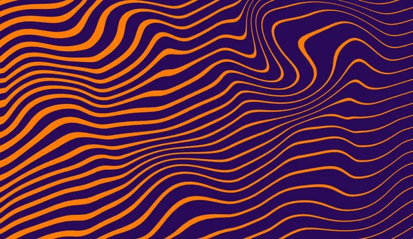 Abstract duotone orange and violet background . Halftone texture . Trendy synthwave liquid wave gradient design. — Stock Photo, Image